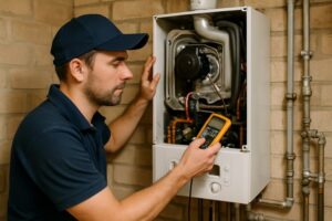 Ideal boiler F2 fault