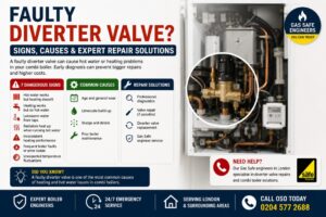 Faulty Diverter Valve