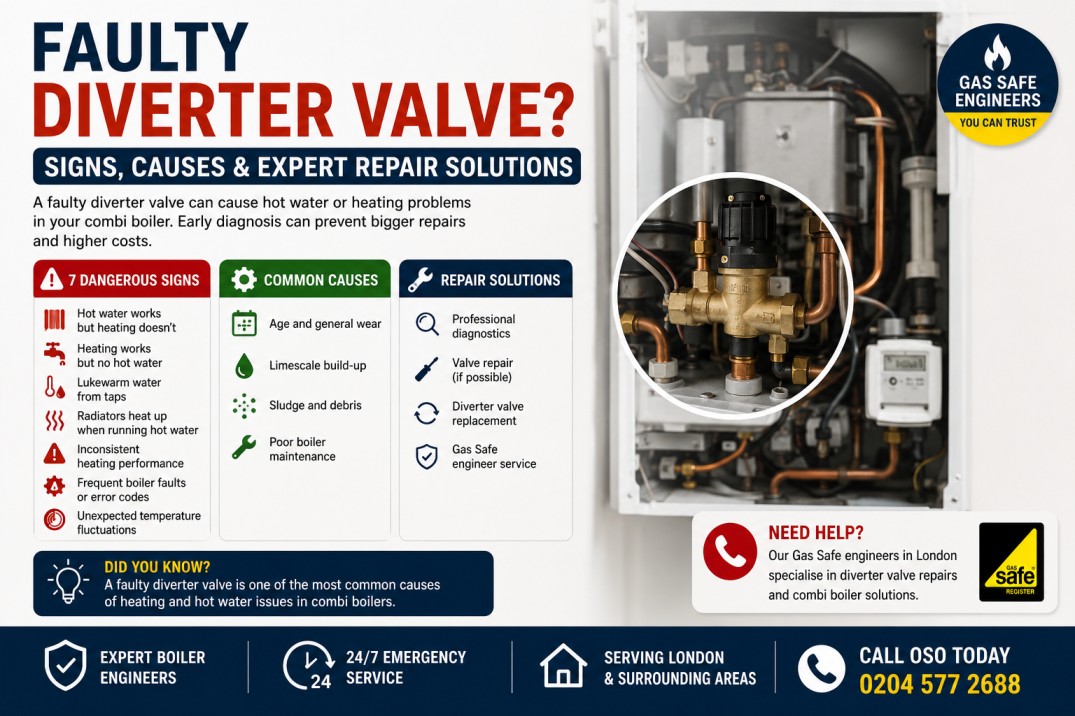 Faulty Diverter Valve
